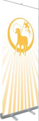 SlabbinckRollUpBannerLAMBOFGOD